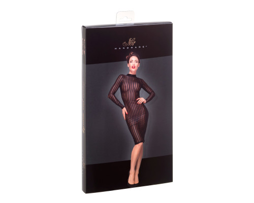 Сукня з мокрим ефектом Noir Handmade F182 Classic dress made of elastic tulle, XL