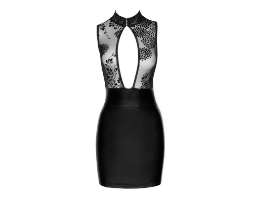 Сукня Noir Handmade F241 Short dress with powerwetlook skirt and tulle top, S