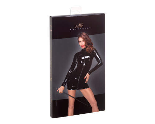 Сукня з мокрим ефектом Noir Handmade F187 PVC mini dress, S