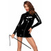 Сукня з мокрим ефектом Noir Handmade F187 PVC mini dress, L