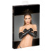 Мітенки Noir Handmade F213 Elastic eco leather fingerless gloves, M, екошкіра