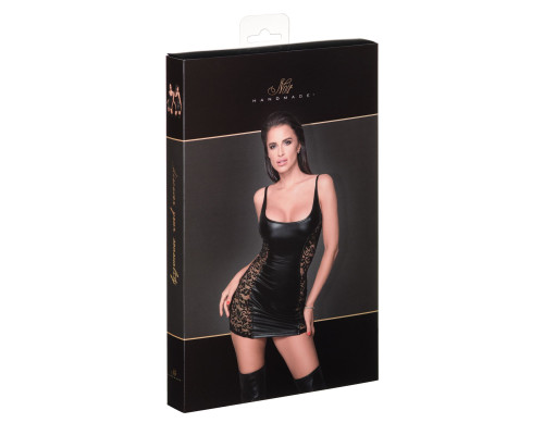 Сукня з мереживними вставками Noir Handmade F229 Powerwetlook dress with lace inserts, XL