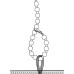 Комбінезон Noir Handmade F298 Libido, XL, під латекс, мереживний верх, чокер, знімне намисто, доступ
