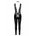 Комбінезон Noir Handmade F298 Libido, XXL, під латекс, мереживний верх, чокер, знімне намисто, доступ