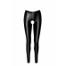 Легінси Noir Handmade F304 Taboo, M, black, під латекс, відкриті сідниці та промежина