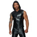 Чоловіча безрукавка з капюшоном Noir Handmade H062 Hooded Shirt, 3XL, мокрий ефект
