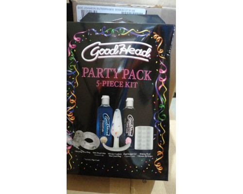 Набір Doc Johnson GoodHead - Party Pack - 5 Piece Kit (м'ята упаковка!!!)