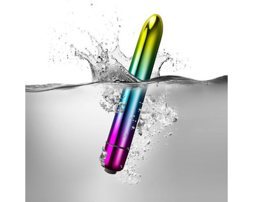 Вибратор Rocks Off RO-140mm Prism Rainbow (мятая упаковка!!!)