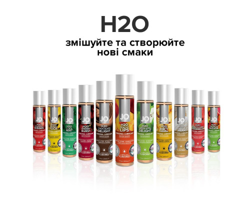 Распродажа!!! Смазка на водной основе System JO H2O — Peachy Lips (120 мл) (срок до 01.03.2025)