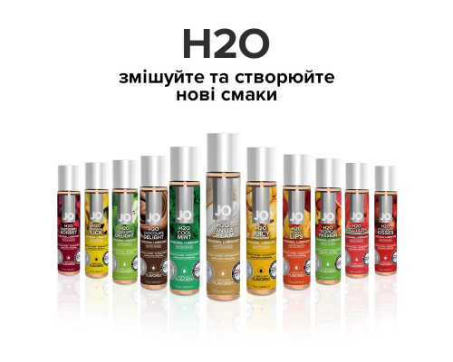 Распродажа!!! Смазка на водной основе System JO H2O — Vanilla Cream (30 мл) (срок до 01.03.2025)
