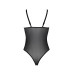 Боді Passion KERRIA BODY black, L/XL, з високими вирізами та верхом балконет