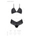 Комплект Passion KERRIA BIKINI black, XXL/XXXL, бралет і трусики-бікіні