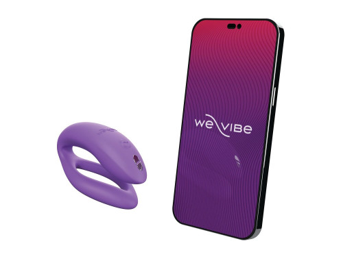 Смарт-вібратор для пар We-Vibe Sync O Light Purple, пульт ДК