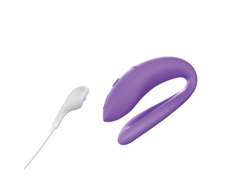 Смарт-вібратор для пар We-Vibe Sync O Light Purple, пульт ДК