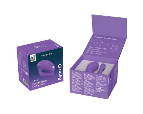 Смарт-вібратор для пар We-Vibe Sync O Light Purple, пульт ДК