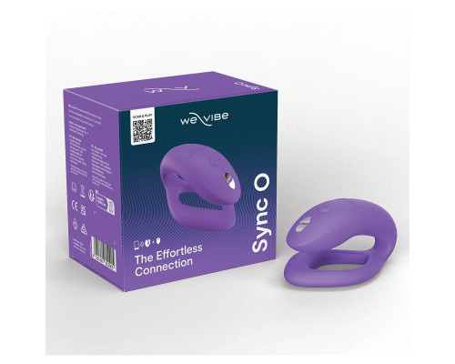 Смарт-вібратор для пар We-Vibe Sync O Light Purple, пульт ДК