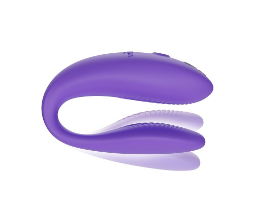 Смарт-вібратор для пар We-Vibe Sync GO Light Purple, тревел-кейс