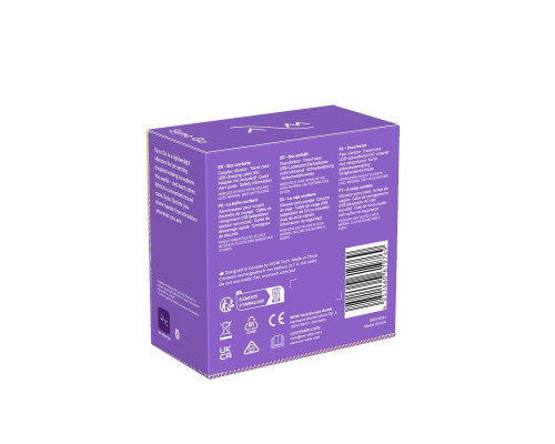 Смарт-вібратор для пар We-Vibe Sync GO Light Purple, тревел-кейс