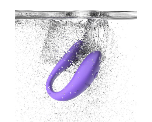 Смарт-вібратор для пар We-Vibe Sync GO Light Purple, тревел-кейс