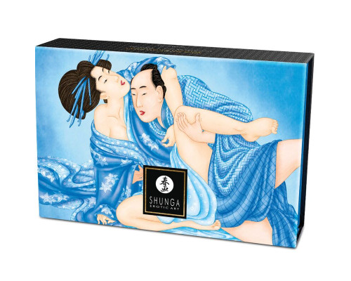 Смачна пудра для оральних пестощів Shunga Body Powder Coconut Thrills, 75 г, аромат кокоса