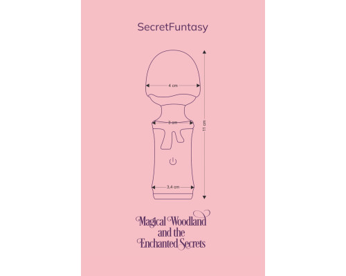 Мінівібромасажер FairyGasm SecretFuntasy green
