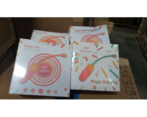 Смарт-віброяйце Magic Motion Vini Orange, керування зі смартфона (м'ята упаковка!!!)