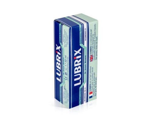 Лубрикант на водній основі Lubrix (50 мл) без парабенів (м'ята упаковка!!!)