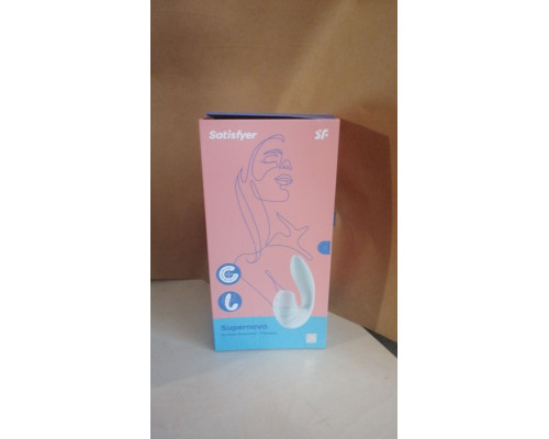 Вакуумний вібратор Satisfyer Supernova White, 2 положення ствола (м'ята упаковка!!!)