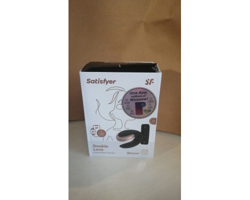 Смарт-вибратор для пар Satisfyer Double Love (Black) (мятая упаковка!!!)