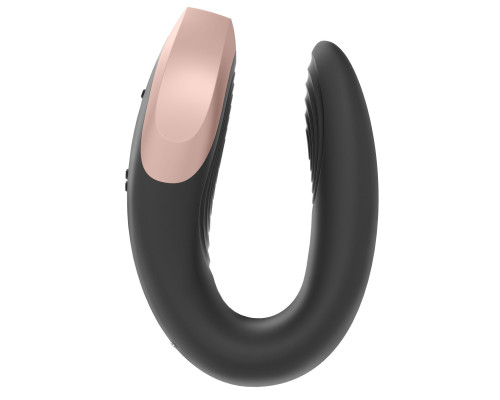Смарт-вибратор для пар Satisfyer Double Love (Black) (мятая упаковка!!!)