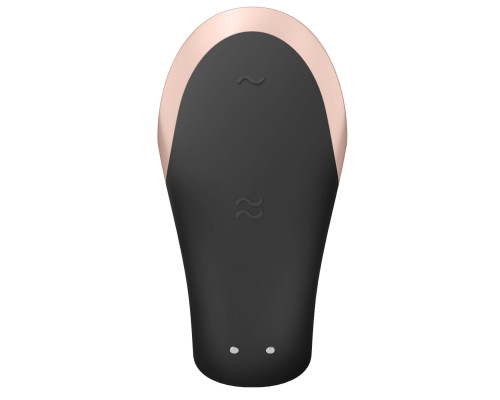 Смарт-вибратор для пар Satisfyer Double Love (Black) (мятая упаковка!!!)