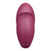 Вібростимулятор-пульсатор Satisfyer Tap & Climax 1 Red, ефект постукування пальцем, 2 мотори