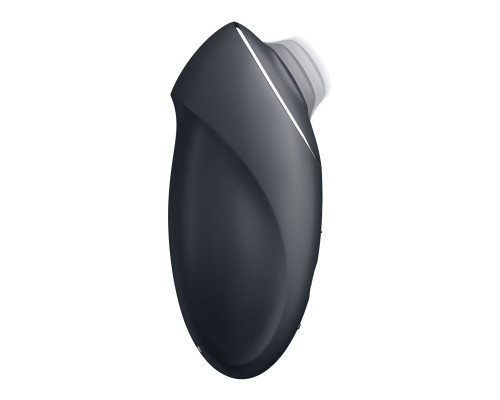 Вібростимулятор-пульсатор Satisfyer Tap & Climax 1 Grey, ефект постукування пальцем, 2 мотори