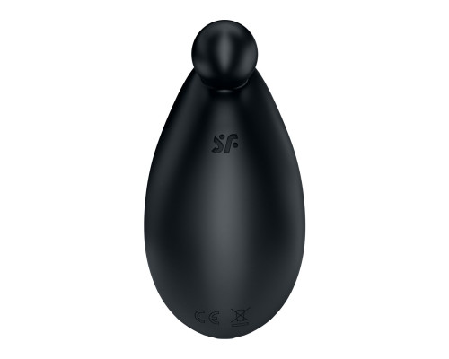Вібратор для зовнішньої стимуляції Satisfyer Spot On 2 Black, дуже потужний, гнучкий відросток