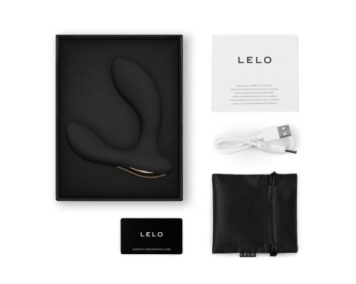 Смарт-масажер простати LELO Hugo 2 Black, 2 мотори, підвищена потужність