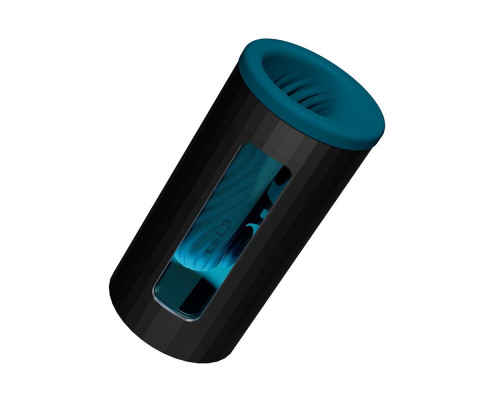 Смарт-мастурбатор LELO F1S V3 Teal, 2 мотори, 8 режимів, стимуляція звуковими хвилями