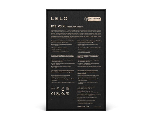 Смарт-мастурбатор LELO F1S V3 XL Teal, збільшений, 2 мотори, 8 режимів, стимуляція звуковими хвилями