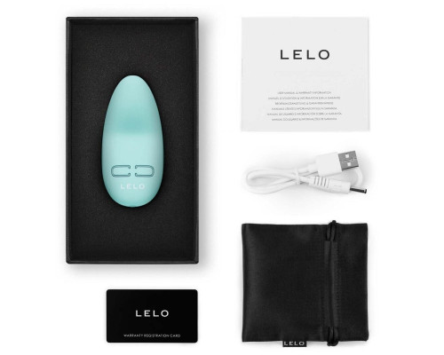 Мінівібратор для клітора LELO Lily 3 Polar Green, 10 режимів, дуже потужний
