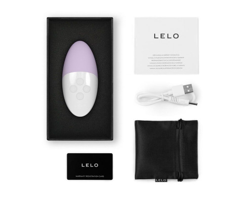 Музичний вібратор для клітора LELO SIRI 3 Calm Lavender, вібрації в ритмі звуків без смартфона