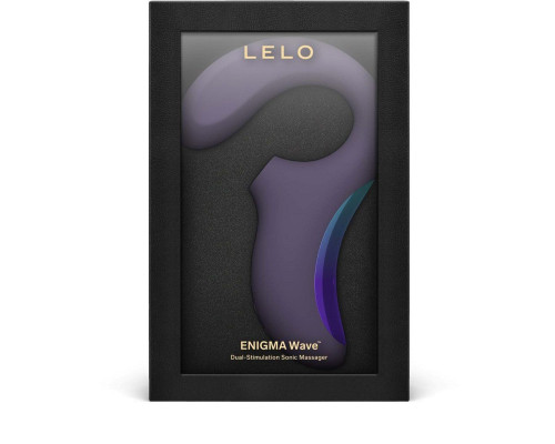 Кліторально-вагінальний звуковий стимулятор LELO Enigma WAVE Cyber Purple, 3 типи стимуляції