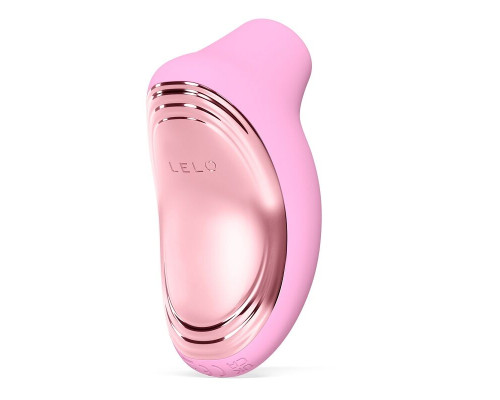 Звуковий стимулятор клітора LELO SONA 2 Travel Pink, тревел-версія, 12 режимів