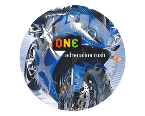 Набір презервативів ONE Color Sensations, 100 шт, кольорові, 10 кольорів, зі змазкою, паковання-тубус