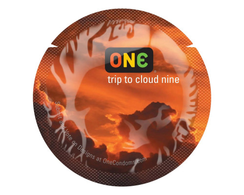 Набір презервативів ONE Color Sensations, 100 шт, кольорові, 10 кольорів, зі змазкою, паковання-тубус