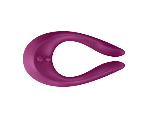 Вибратор для пар Satisfyer Endless Joy (Berry), 3 независимых мотора, многофункциональный