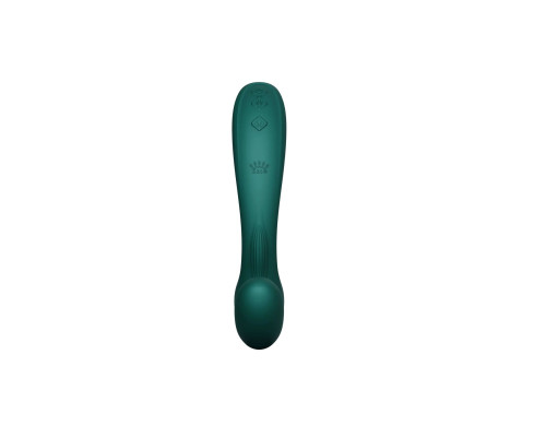 Вібратор-пульсатор з вакуумною насадкою Zalo – Talis G-Spot PulseWave Vibrator Turquoise Green