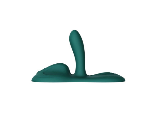 Sit-on-top смарт-вібратор Zalo – Flora Smart Vibrating Pad Turquoise Green, 9 моторів