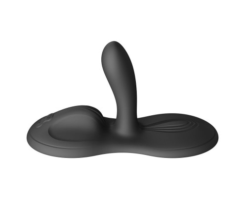 Sit-on-top смарт-вібратор Zalo – Flora Smart Vibrating Pad Obsidian Black, 9 моторів