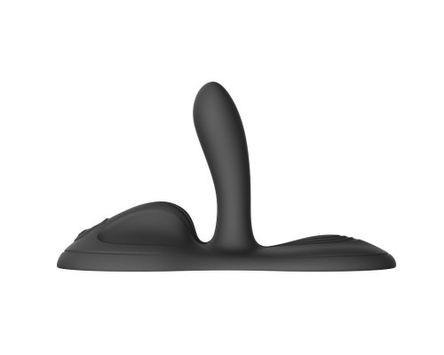 Sit-on-top смарт-вібратор Zalo – Flora Smart Vibrating Pad Obsidian Black, 9 моторів