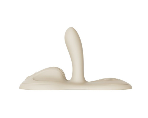 Sit-on-top смарт-вібратор Zalo – Flora Smart Vibrating Pad Ivory White, 9 моторів
