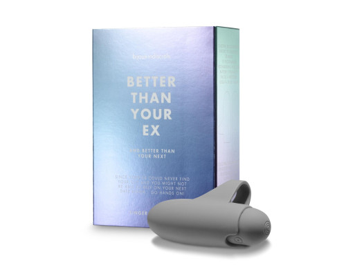 Вібратор на палець Bijoux Indiscrets Better Than Your Ex, діаметр 2,5 см, 10 режимів, перезаряджуваний